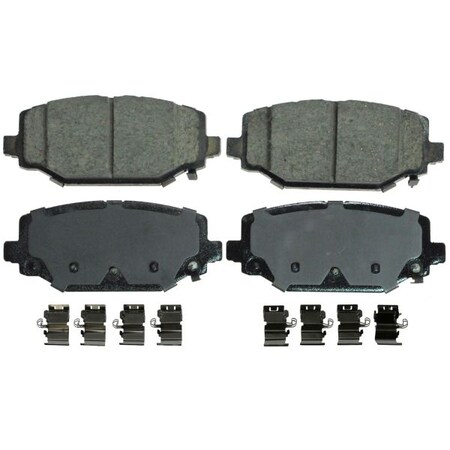 Wagner Brakes Ceramic Disc Pad Set, Zd1596 ZD1596